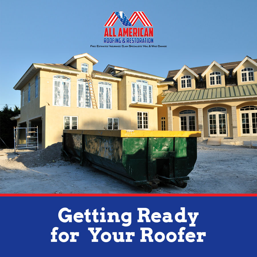 Getting Ready for Your Roofer