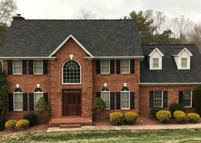 beautiful house roofing